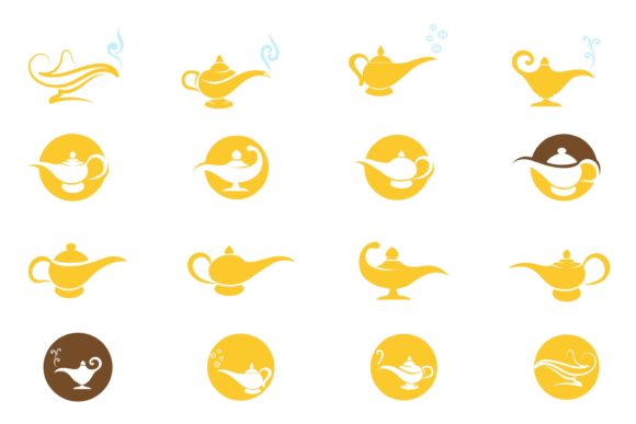 Download Magic Lamp Logo and Symbol Vector - Symbol Collection