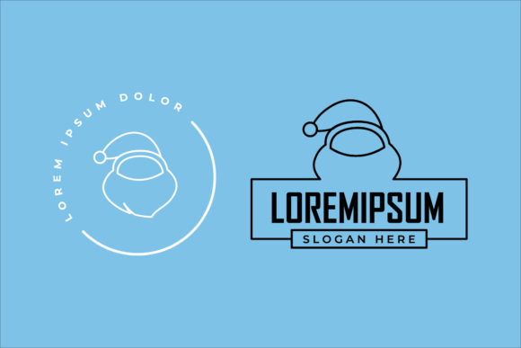 Download Christmas Santa Logo Set Illustrationss - Logo set Collection